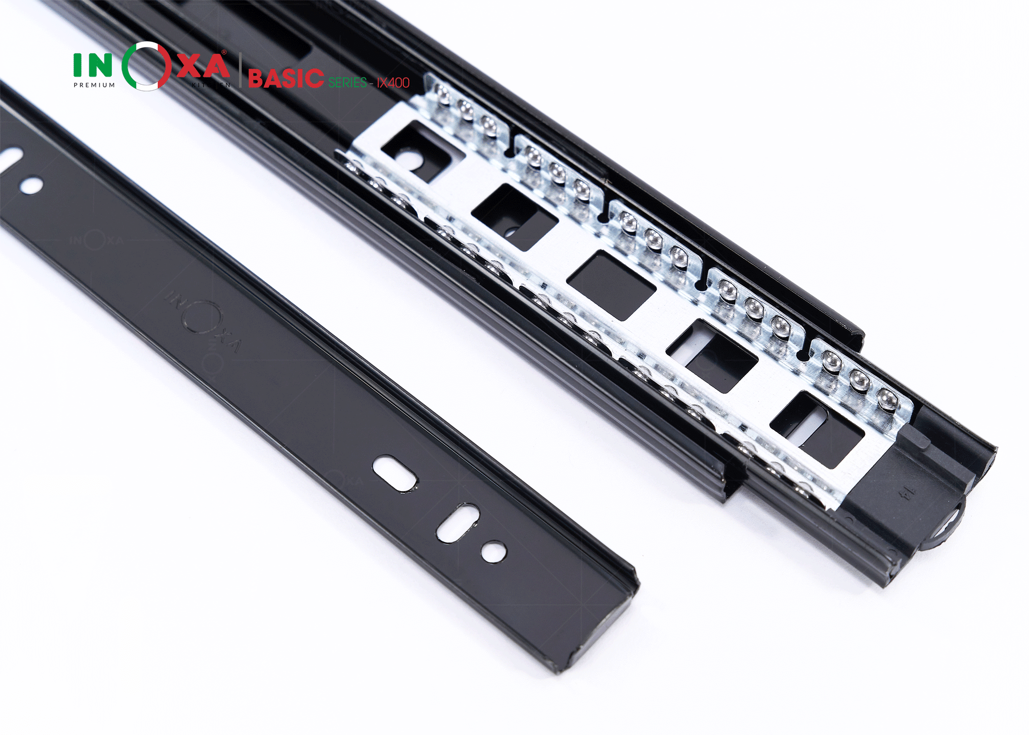 ray bi 3 tầng không giả chấn inoxa