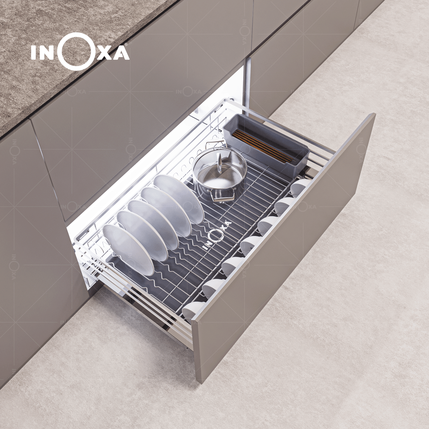 Kệ để xoong nồi inox và nhựa là gì?