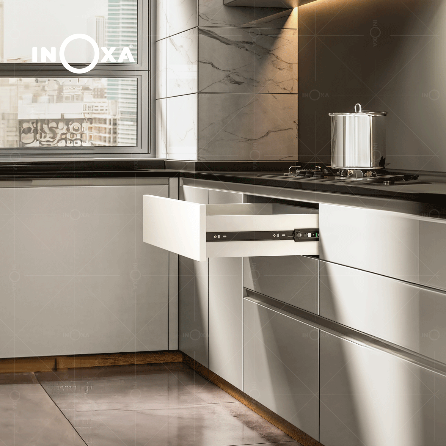 Phụ kiện tủ bếp inox là gì?