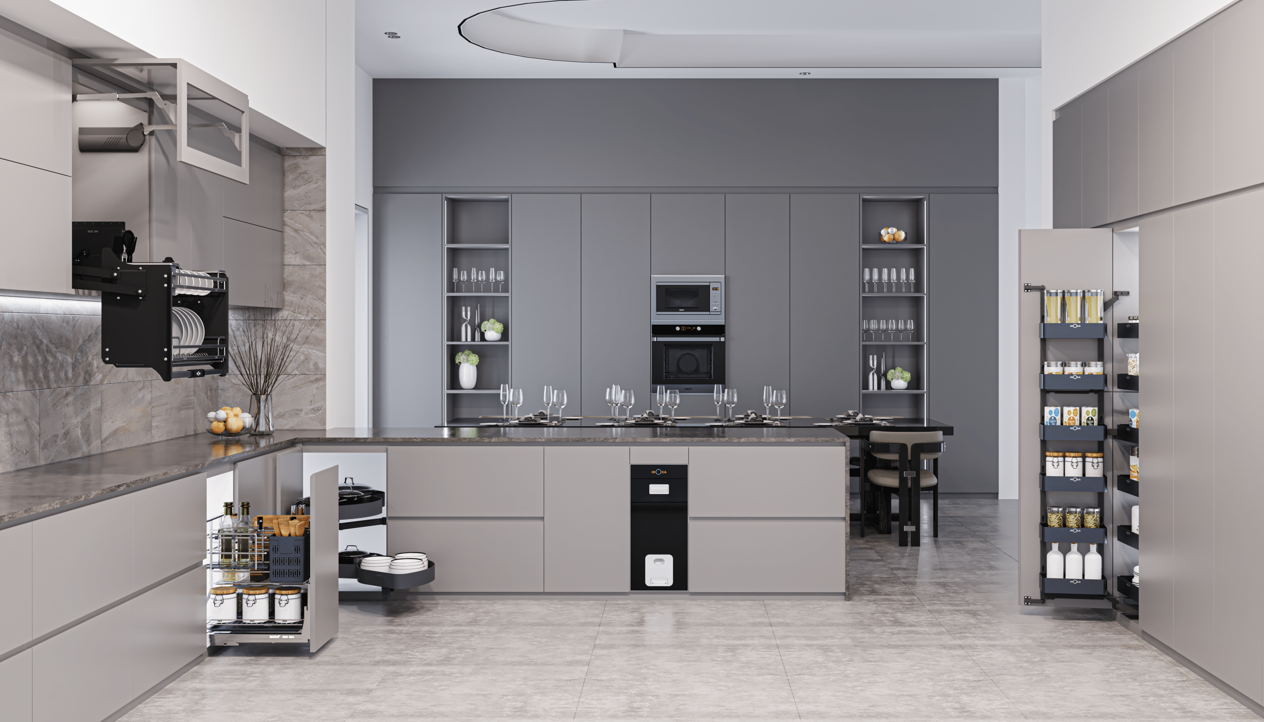 Vì sao cần lựa chọn phụ kiện tủ bếp chất lượng?