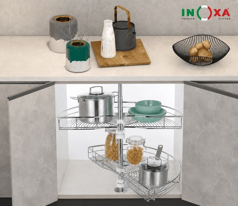 phụ kiện tủ bếp inox