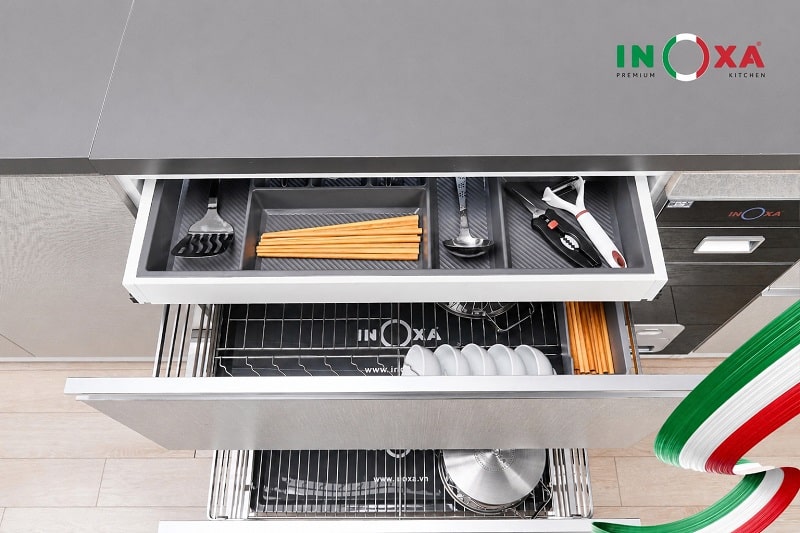 nâng cấp phụ kiện tủ bếp